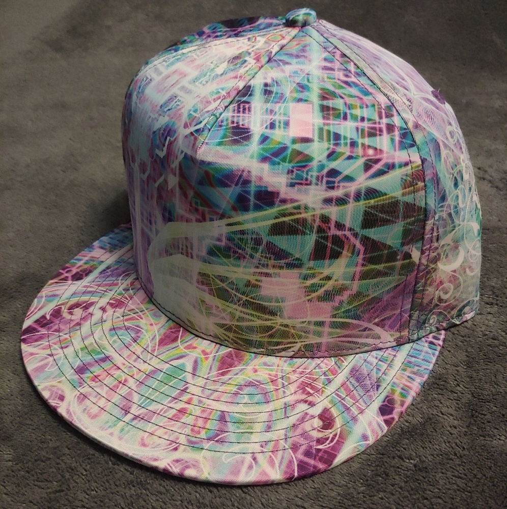 Headspace snapback with stash pocket